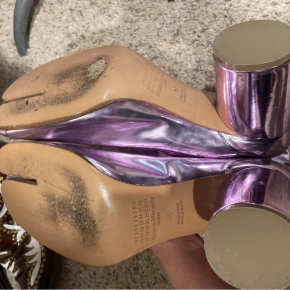 Maison Martin  Margiela Tabi metallic size 41 - Picture 3 of 8